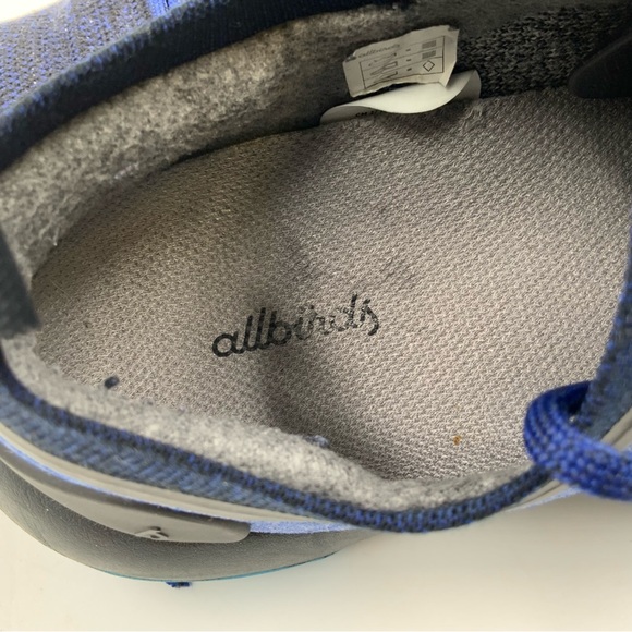 Allbirds Men’s Trail Runners SWT. Blue/Black. Men’s Size 9. - Picture 8 of 9